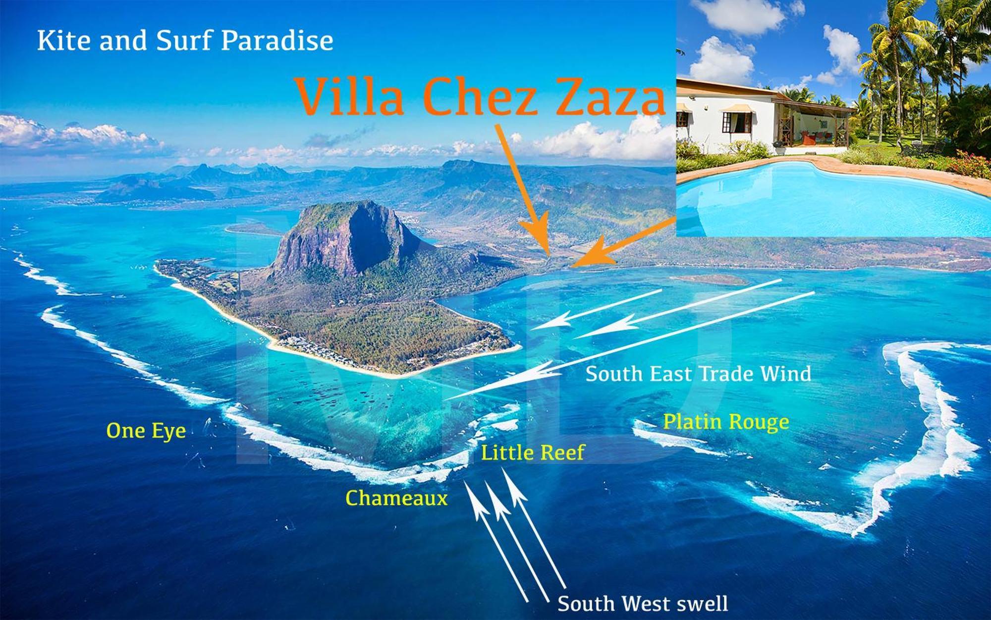 Villa Chez Zaza Choisy Exterior foto